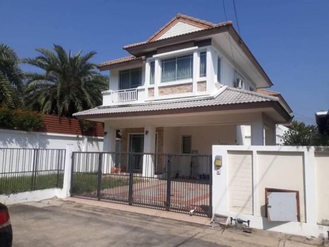 รหัสทรัพย์ B3501 บ้านเดี่ยวให้เช่า บ้านเดี่ยว บ้านธัญญาภิรมย์ วงแหวนธัญบุรี คลอง 5