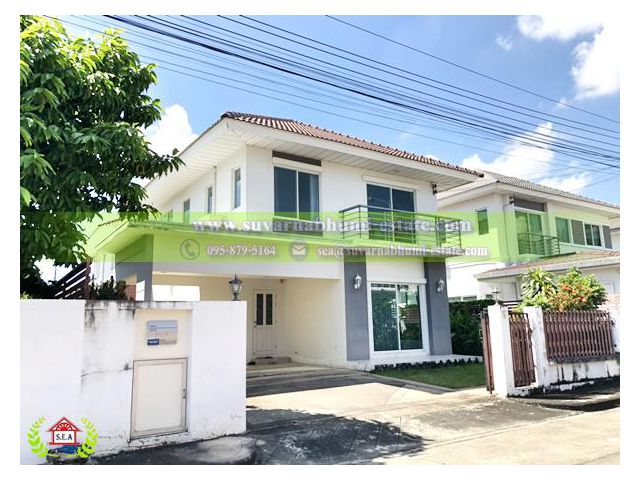 ขาย บ้านเดี่ยว 2 ชั้น 57.10 ตารางวา หมู่บ้าน เพอร์เฟคเพลส สุขุมวิท 77 - สุวรรณภูมิ