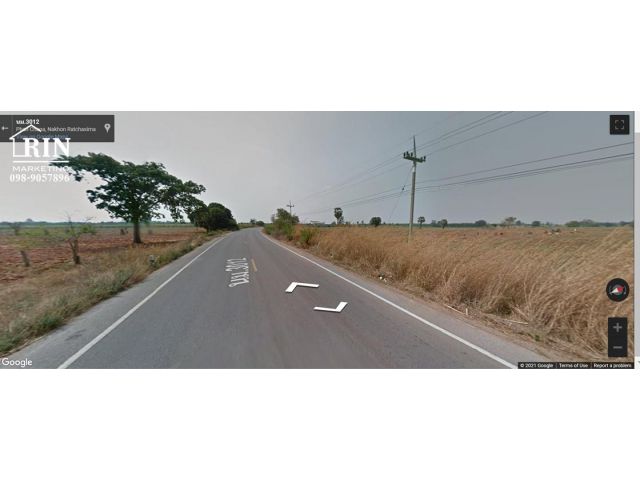 ด่วน ถูกมาก ที่ดิน 2 ไร่ ด่านขุนทด นครราชสีมา ติดถนนทางหลวง 3012