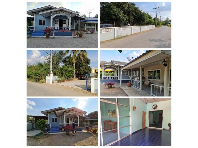บ้าน 2หลัง พร้อมที่ดิน เนื้อที่ 2 งาน ใกล้ถนนสายหลัก 3273 ราคา 3,300,000 บาท