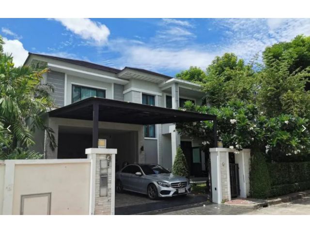ขายบ้านเดี่ยว ติดศูนย์การค้า Robinsonลาดกระบัง เพอร์เฟค เลค อเวนิว มาสเตอร์พีช เนื้อที่ 80ตรว 4นอน 4น้ำ ขาย 11ล้านบาท
