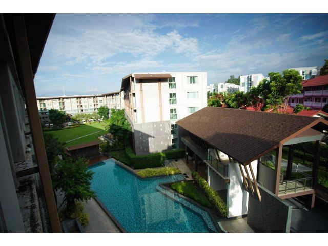 C47CHK ให้เช่า D Condo campus Chiang Mai วิวสระ