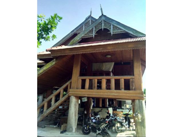 ขายบ้านไม้เก่า แพร่ ไม้สักเก่าหายาก สภาพดี