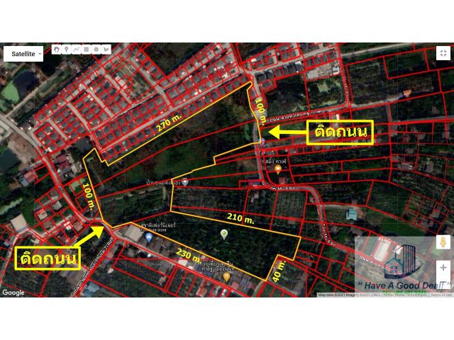ที่ดินเปล่า 25-2-44.9 ไร่ ท่าอิฐ นนทบุรี