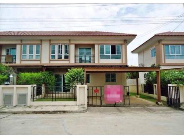 ขายบ้านหลังริม หมู่บ้านไอลีฟ พันท้าย สมุทรสาคร