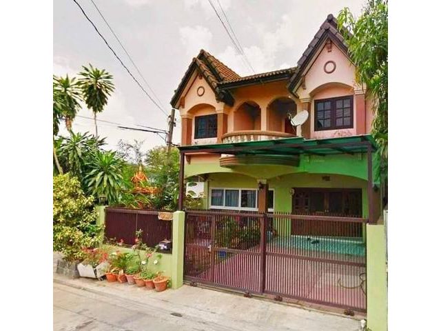 ขายบ้านแฝดหลังมุมคู่หมู่บ้านมิตรประชา นนทบุรี