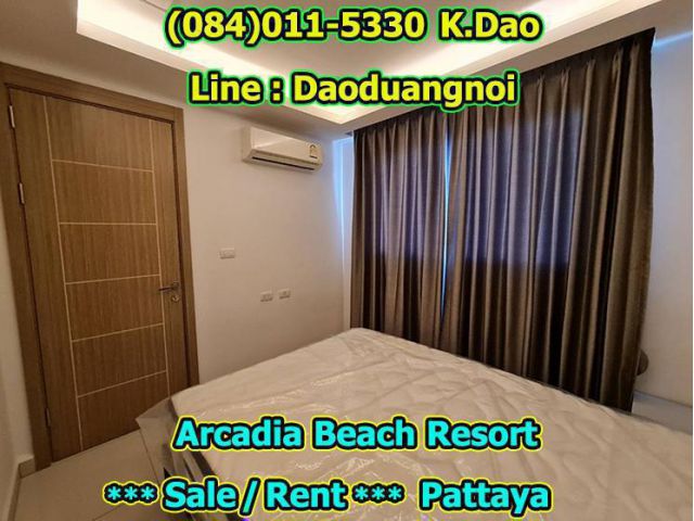 Condo for Sales & for Rent Acadia Beach Resort, Pattaya 1-Bedroom Type Area 26.6 Sq.m. 8th Floor