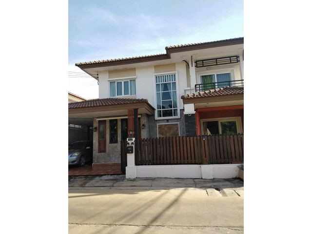 รหัสทรัพย์ B3699 บ้านเดี่ยว 2 ชั้น โครงการ พฤกษาวิลเลจ 19 บางนา-ตราด กม.10 บ้านสวย ต่อเติมพร้อมอยู่