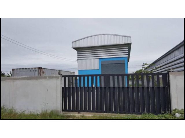 ขาย-เช่า ที่ดิน 100 ตรว. พร้อมโกดัง 104 ตรม ลาดหลุมแก้ว ปทุมธานี ราคาถูก