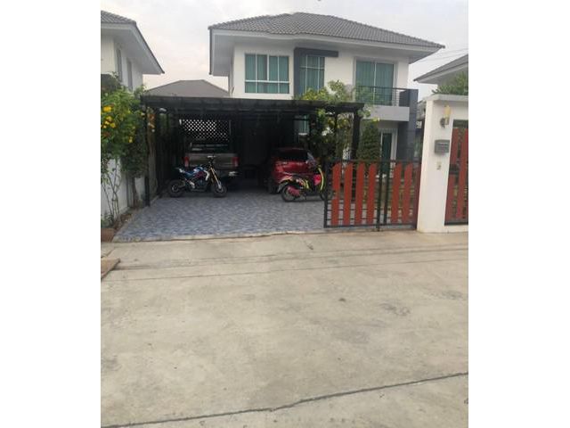 ขายบ้านเดี่ยวหมู่บ้านสุขุมวิทพาร์คมอเตอร์เวย์
