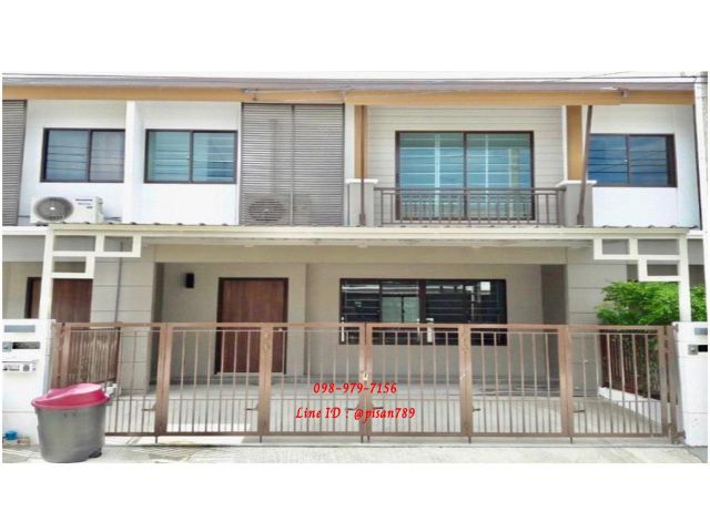 P206 ให้เช่าทาวน์เฮ้าส์ 2 ชั้นในหมู่บ้านพฤกษาวิลล์ 73 ซอยพัฒนาการ 44