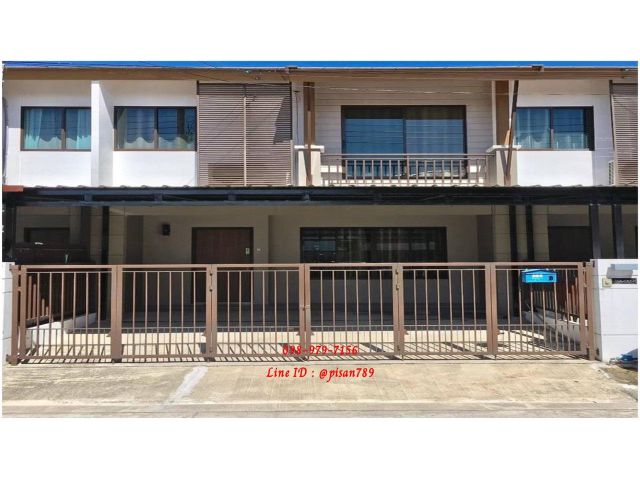 P208 ให้เช่าทาวน์โฮม 2 ชั้น หมู่บ้านพฤกษาวิล 73  พัฒนาการ 38 ใกล้โรงเรียน โรงพยาบาล