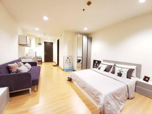Code A1420 The Address Siam (ดิ แอดเดรส สยาม)   พื้นที่ใช้สอย :  41 ตร.ม.   ห้องสตูดิโอ   1 ห้องน้ำ