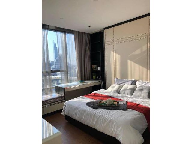 รหัสทรัพย์ B3752 คอนโด The Bangkok สาทร (ห้องใหม่ ยังไม่เคยใช้งาน ตกแต่ง built-in ครบ)