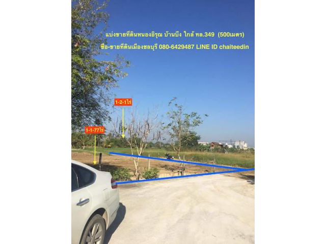 @@@ขายที่ดิน 1-2-1ไร่ หนองอิรุณ บ้านบึง ชลบุรี@@@