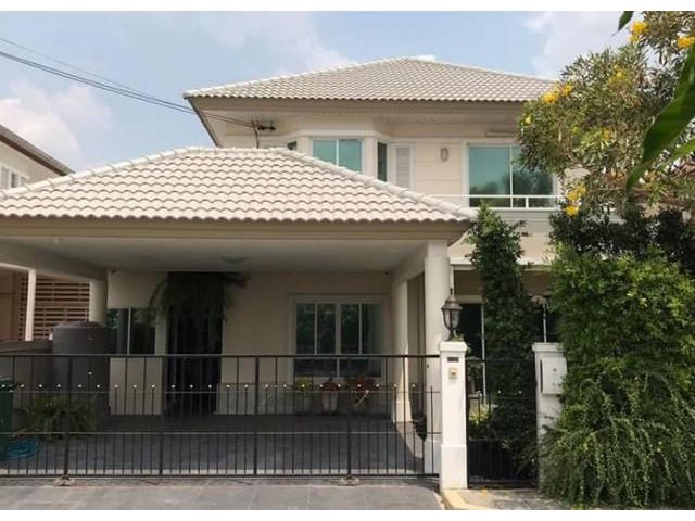 ขายบ้านเดี่ยว โครงการนชวนชื่นซิตี้ วัชรพล