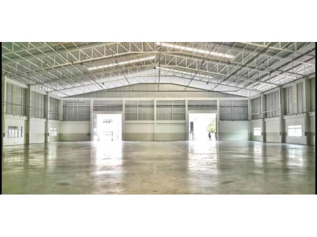 PP113 ให้เช่าโกดังโรงงาน ผังม่วง 3166 ตรม. แพรกษา สมุทรปราการ ใกล้ทางด่วน ขอ รง.4 ได้