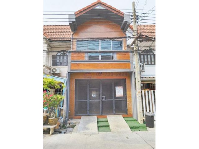 ขายทาวน์เฮ้าส์ 2 ชั้น 18 ตร.ว. ซอยคู้บอน 52 บางเขน  ใกล้สวนสยาม - 05531
