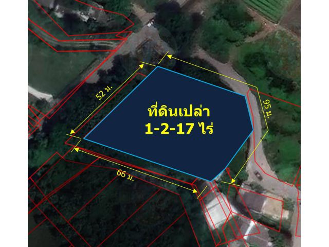 ขายที่ดินเปล่า 1-2-17 ไร่ (ต.สันผักหวาน  อ.หางดง)