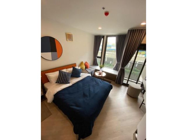 Code A1547 THE BASE Saphanmai (เดอะ เบส สะพานใหม่)   พื้นที่ใช้สอย :  24.84 ตร.ม.   1 ห้องนอน   1 ห้