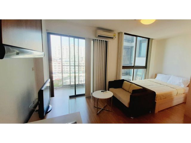 ให้เช่าคอนโดไอดีโดมิกซ์ (สุขุมวิท 103 ติดสถานี BTS อุดมสุข) พร้อมเฟอร์ เช่า 11,000.-/เดือน โทร 093-9594717