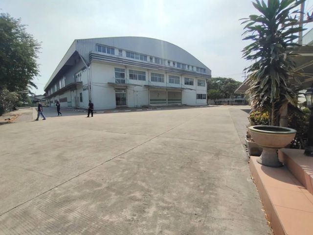 RR115 ให้เช่าที่ดิน 6 ไร่ พร้อมโรงงาน 4000 ตรม. ติดถนนพระราม2 สมุทรสาคร มี รง.4 พร้อมให้เช่า