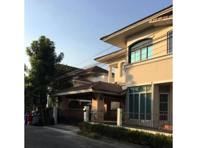 รหัสทรัพย์ B3820 บ้านเดี่ยวให้เช่า หมู่บ้านลลินกรีนวิวล์ ติดเเอร์พอร์ตลิ้งค์บ้านทับช้าง