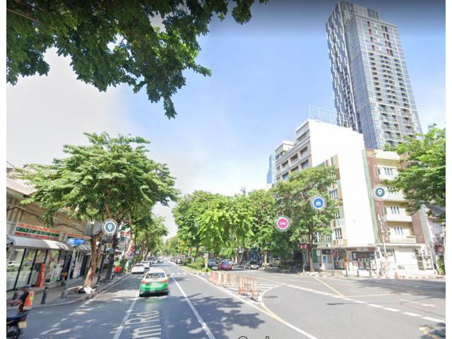 ขาย ที่ดิน ริมถนนสีลม ทิศใต้