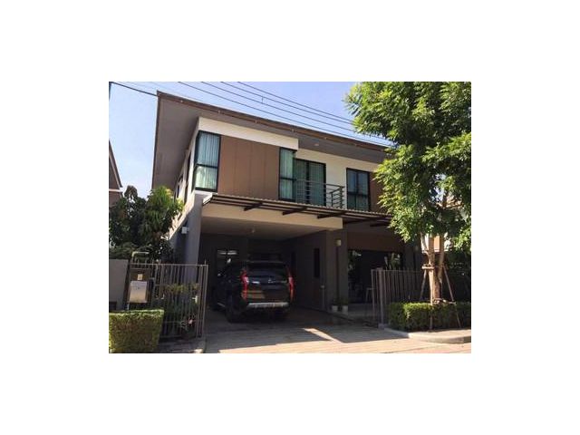 บ้านเดี่ยว 2 ชั้น บ้านลุมพินี สวนหลวง ร.9