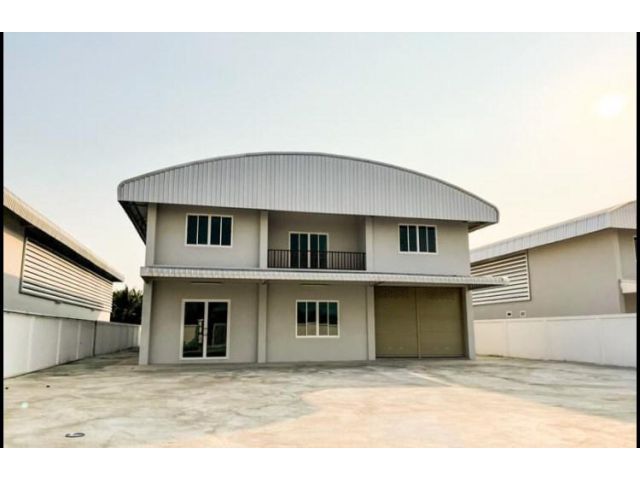 ให้เช่าที่ดิน 1 ไร่พร้อมโรงงานกว่า 600 ตรม. กระทุ่มแบน สมุทรสาคร สร้างใหม่ พร้อมอยู่