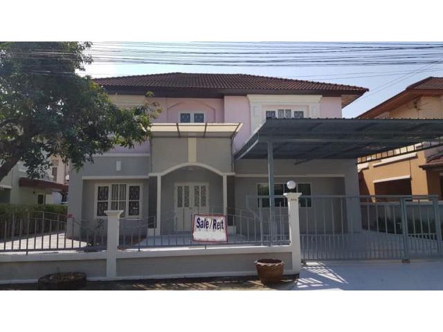 Code A1649  หมู่บ้านเพอร์เฟค เพลส     บ้านเดี่ยว  ให้เช่าค่ะ  บ้านเดี่ยว 2ชั้น ตกแต่งครบพร้อมเข้า