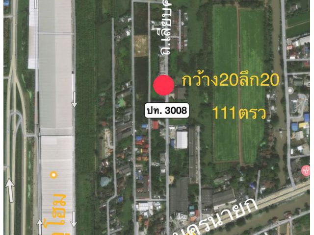 ขายที่ดิน 111ตรว ซ.ปันสุข ธัญบุรี ปทุมธานี