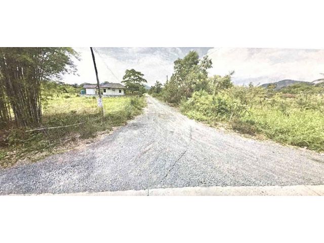 ขายที่ดิน 100 วา. แปลงมุม ถมแล้ว ติดถนน 2 ด้าน กว้าง 19x21 เมตร ห่างจากถนนทางหลวงชนบท 500 เมตร