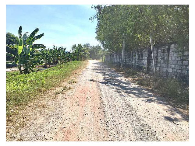 ขายที่ดิน 3-3-44 ไร่ กว้าง 40x166 เมตร ซอยสมจิตประสงค์ พุทธมณฑลสาย 2-บางแวก