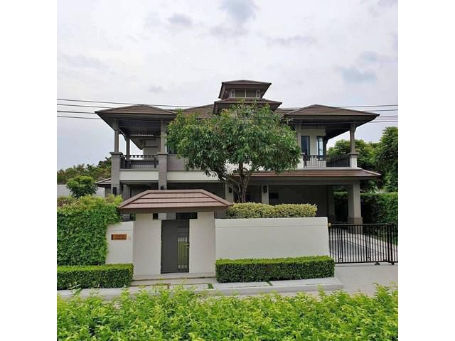 PJD06 ขายบ้านเดี่ยวหมู่บ้านมัณฑนา เลค วัชรพล ถนนสุขาภิบาล ๕ เขตสายไหม โซนทะเลสาบ