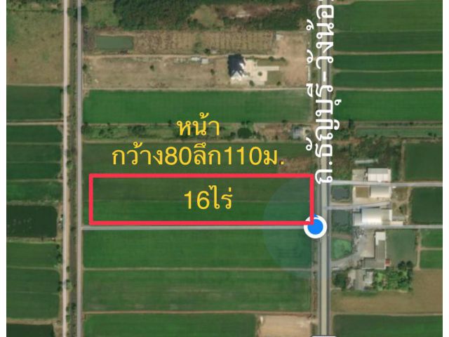 ขายที่ดิน 16ไร่ คลองหลวง ปทุมธานี