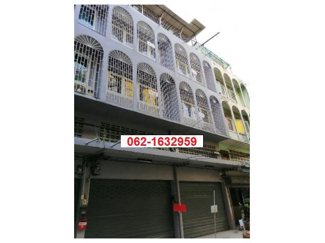 ขายอาคารพาณิชย์ 3.5 ชั้น 2 คูหา ใกล้เทสโก้ โลตัส บางปะกอก