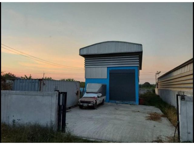 ขาย-เช่า ที่ดิน 100 ตรว. พร้อมโกดัง 104 ตรม ลาดหลุมแก้ว ปทุมธานี ราคาถูก