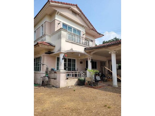 ขายบ้านเดี่ยว หมู่บ้านปาริชาต ถนน345 ปทุมธานี