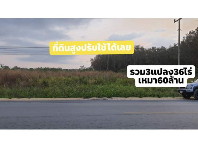 Ps266 ที่ดินปลวกแดงแม่น้ำคู้ติดถนนสวยๆ 36 ไร่ๆ1.667ล้าน ถูกที่สุดครับ