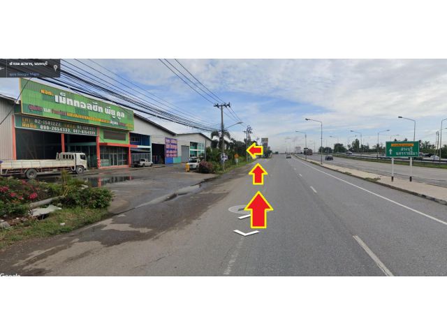 ขายที่ดิน ใกล้ถนนกาญจนาภิเษก ห้างดูโฮมบางบัวทอง 16ไร่ ขายไร่ละ 6 ล้านบาท โทร.0957895835