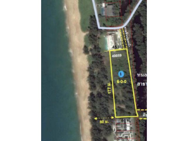 ขายที่ดินติดหาดบ้านไม้ขาว ที่ดินทำเลทอง