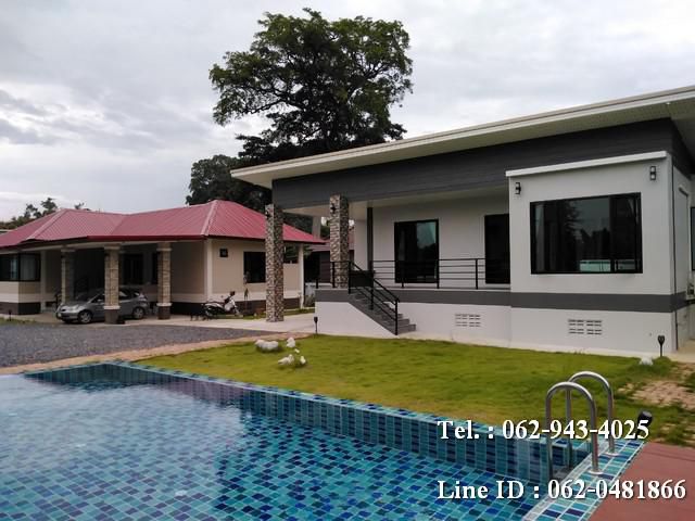T00931 ให้เช่าพูลวิลล่าใหม่ 2 หลัง หนองผึ้ง สารภี