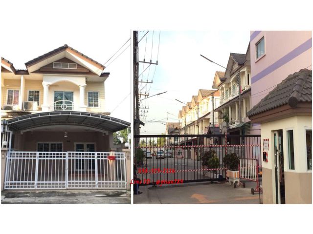 P224 ให้เช่าทาวน์เฮ้าส์  2 ชั้น รีโนเวทไหม่ ใกล้ ม.มหิดล
