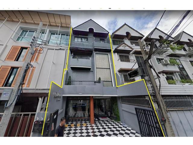 ให้เช่าอาคารพาณิชย์ 4 ชั้น 1 คูหา ซอยทองหล่อ 23