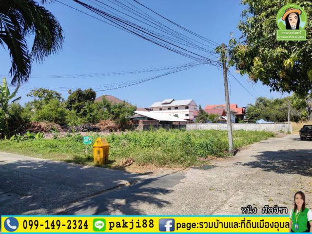 ว้าวๆ ที่ดินแปลงสวย ใกล้ห้วยม่วง,  โรงเรียนเบญจะมะ,เซ็นทรัลอุบลฯ