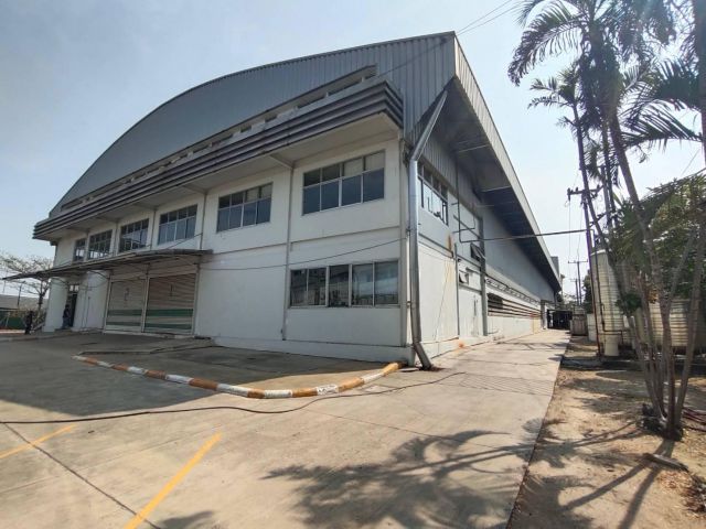 PP120 ให้เช่าที่ดิน 6 ไร่ พร้อมโรงงาน 4000 ตรม. ติดถนนพระราม2 สมุทรสาคร มี รง.4 พร้อมให้เช่า