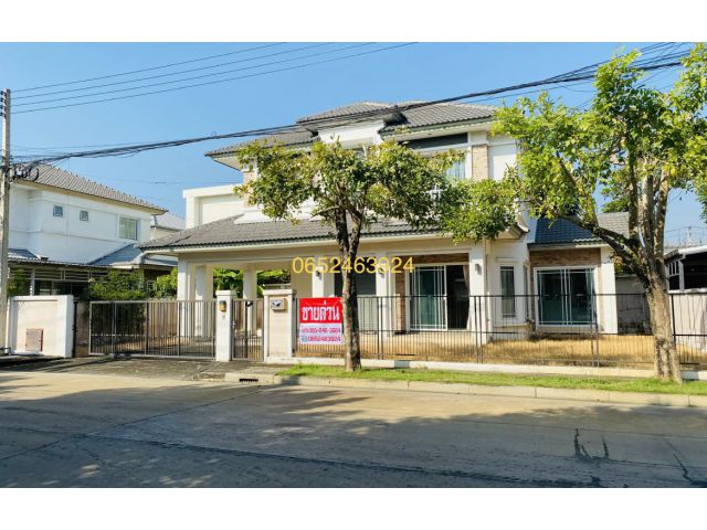 ขายบ้านเดี่ยว 2ชั้น ธัญญาภิรมย์ ปทุมธานี  70 ตรว.