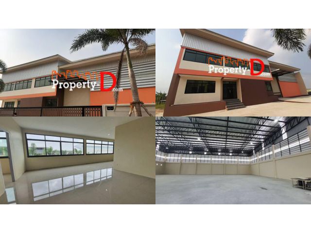 ขายให้เช่าโกดังโรงงาน สร้างใหม่ นครปฐม พุทธมณฑล คลองโยง(โรง B9)