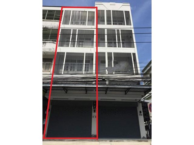 ให้เช่าอาคารพานิชย์4ชั้น ใหม่ ติดถนนอ่อนนุช 47